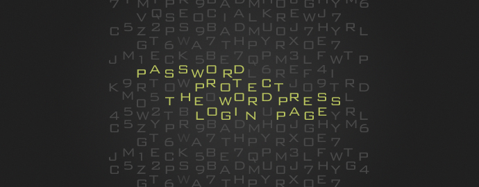 Wordpress Security: Password Protect Your Login Page